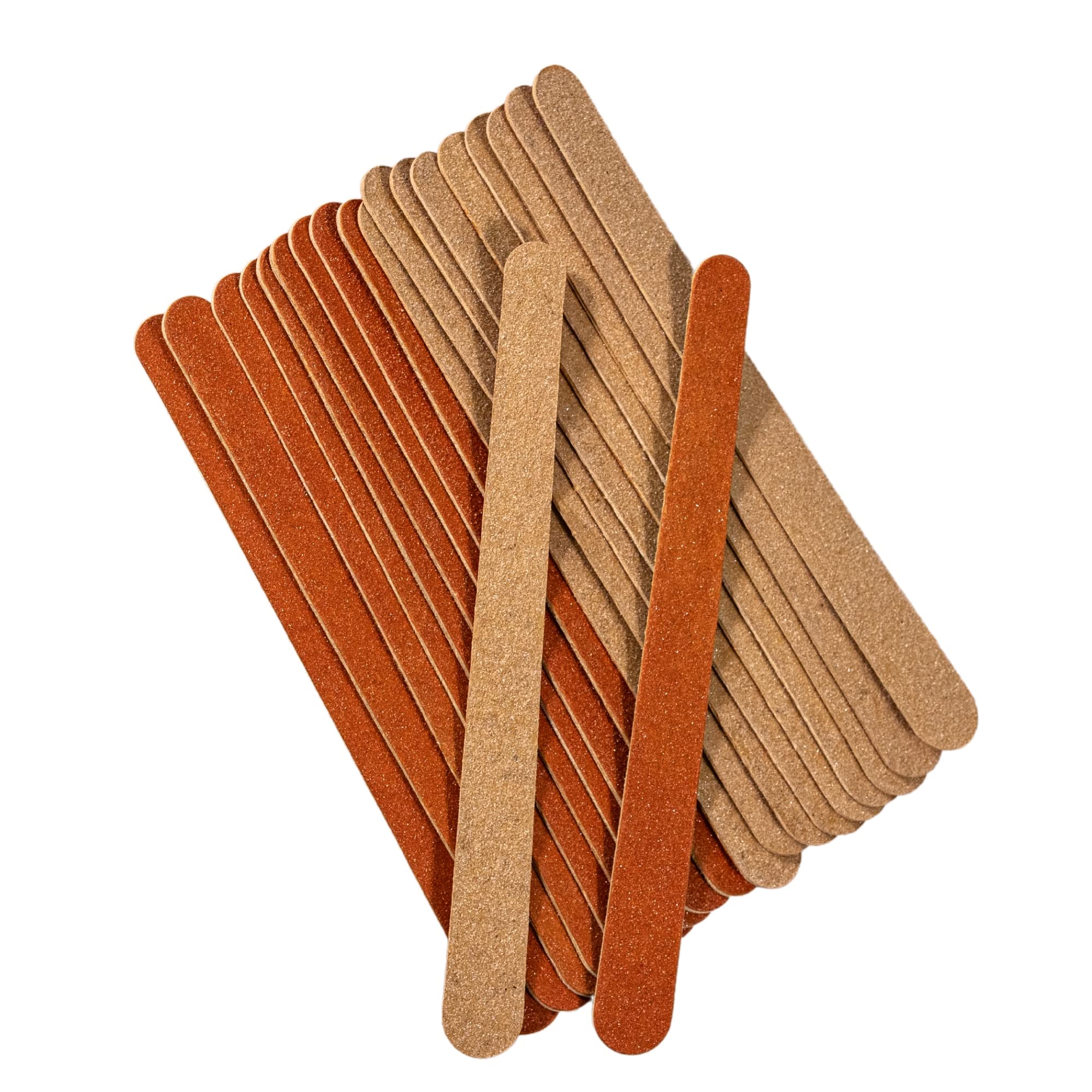 Vakly Professional Nail Files [144 Pack] Emery Boards - Dual Sided 180 Grit Nail Buffering File - Compact Reusable Double Sided Tool for Manicure & Pedicure Shaping & Smoothing Finger and Toenails