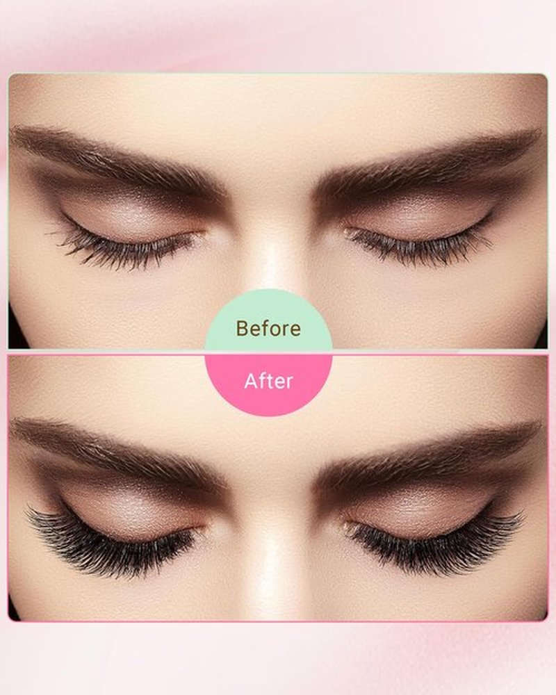NAGARAKU Easy Fan Eyelash Extensions Volume Lash 0.07 D curl 8-15mm Mix Tray Rapid Blooming Faux Mink Cluster For Beginners Soft Professional Lash Supplies