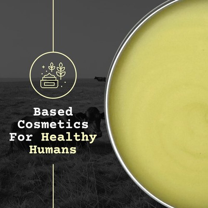 The Tallowed Truth F-Balm Tallow – Grass-fed, Grass-finished Tallow – 5 Ingredients Only – Canadian-made All Purpose Tallow Balm – Made in Canada – Tallow for Face & Body (2 oz (1-Pack), Original)