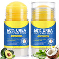 Eqimznv 60% Urea Cream Stick with 2% Salicylic Acid, Maximum Strength Urea Foot Cream Moisturizer, for Dry Cracked Heels, Knees, Elbows, Hands, Hydrates Dry Skin & Gently Exfoliates Dead Skin (2PCS)