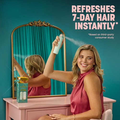 Clean Sweep Detox Duo Kit - Holiday Gift Set with Dry Shampoo Twin Pack - Coconut Colada & Original Scent | 2 x 3.8 oz Cans