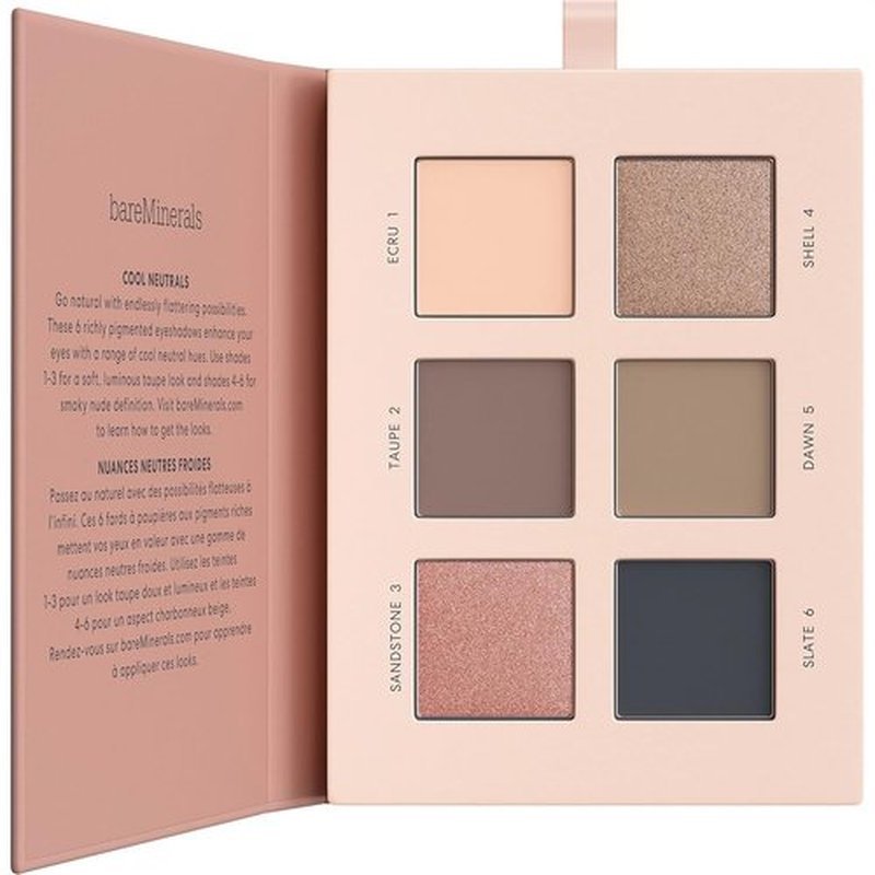 bareMinerals Mineralist Eyeshadow Palette - Six Richly Pigmented, Ultra-Blendable, Talc-Free Shades