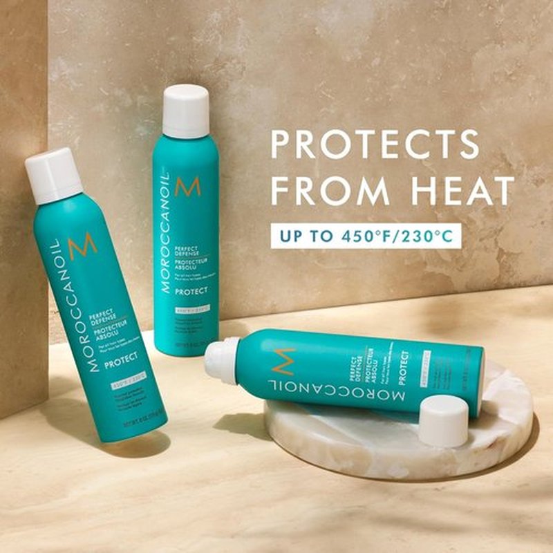 Moroccanoil Heat Protectant Spray - Perfect Defense for All Hair Types | 3.4 oz
