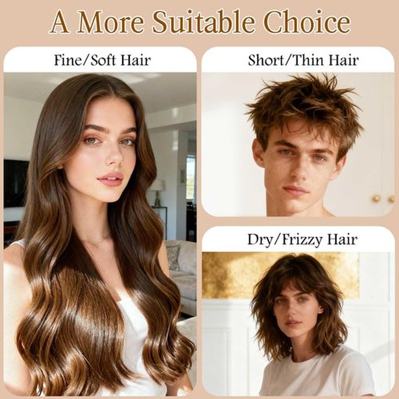 STYLEMATE Boar Bristle Slick Back Hair Brush, Soft Bristle Hair Brush for Thin & Fine Hair, Smoothing Hairbrush for Women Men Kid, Lightweight Sapele Wooden Handle