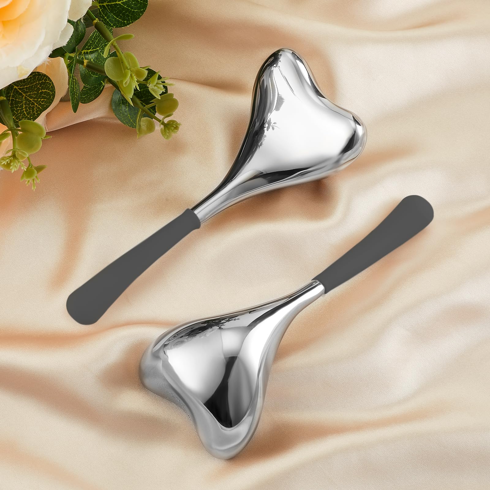 Cryo Sticks-Gua Sha and Massage 2-in-1, Ice Globes for Face-Wrinkle Reduction & Dark Circle Relief, Stainless Steel Facial Massage Tool for Skin Tightening Cooling Globes,Mothers Day Gifts