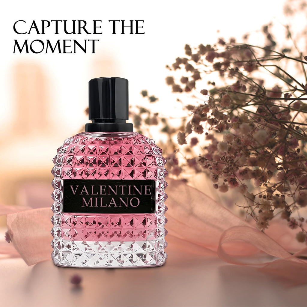 A CENTER Milano Women Perfume 100ml Eau de Parfum Spray for Women with Vanilla,Jasmine&Bergamot Notes Long Lasting Cologne for Daily Use