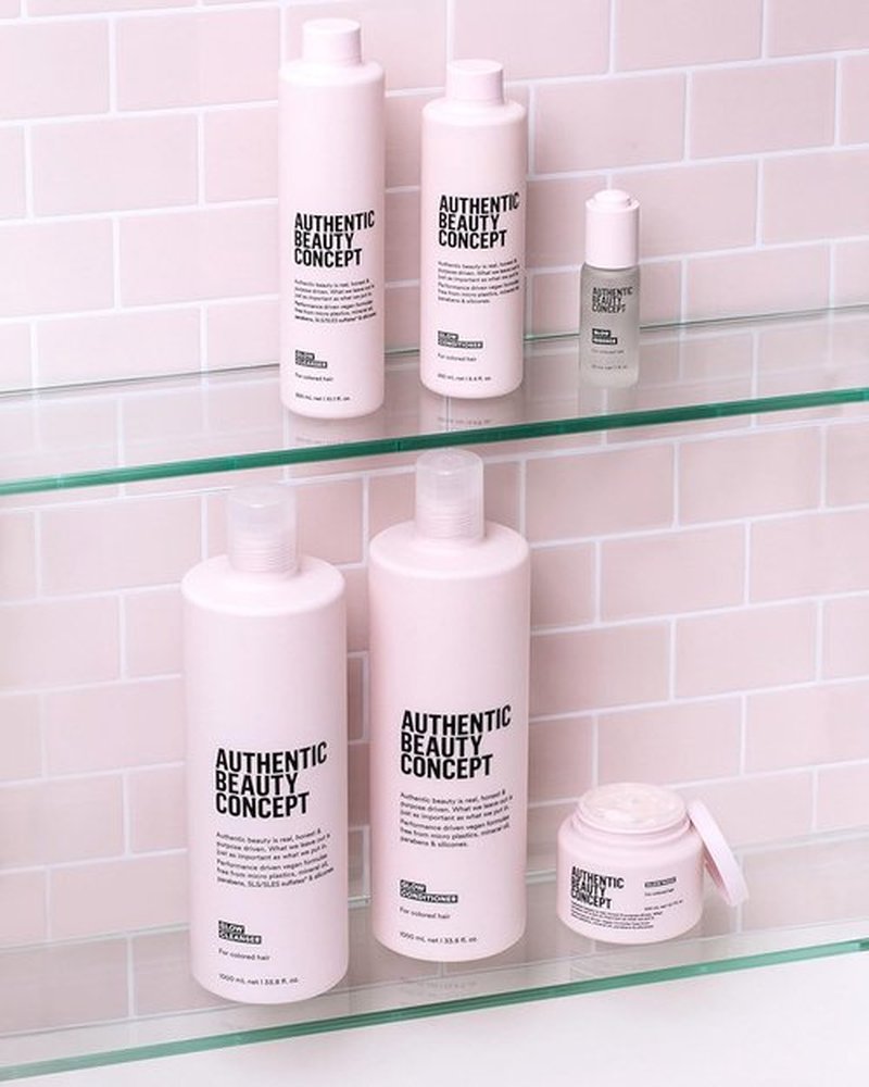 Authentic Beauty Concept Glow Conditioner - Hydrates Color-Treated Hair | Vegan, Cruelty-Free, Silicone-Free