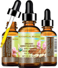 Botanical Beauty‎ Organic SWEET ALMOND OIL 100% Pure Natural Virgin Unrefined Undiluted Cold Pressed Carrier Oil for Face, Skin, Body, Hair, Massage, Nails. 1 Fl. oz - 30 ml