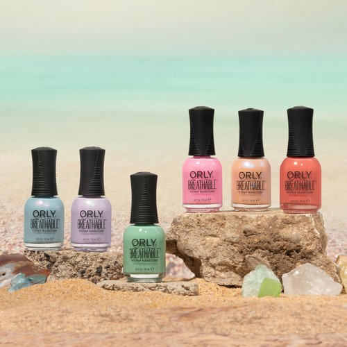 Orly Breathable Nail Polish Sea Me Now | Soft Jade Polish From Tide & Seek Spring and Summer Collection | Milky, Glass-Like Finish | Long-Lasting Wear, Chip Resistant | Vegan & Cruelty-Free (18ML)
