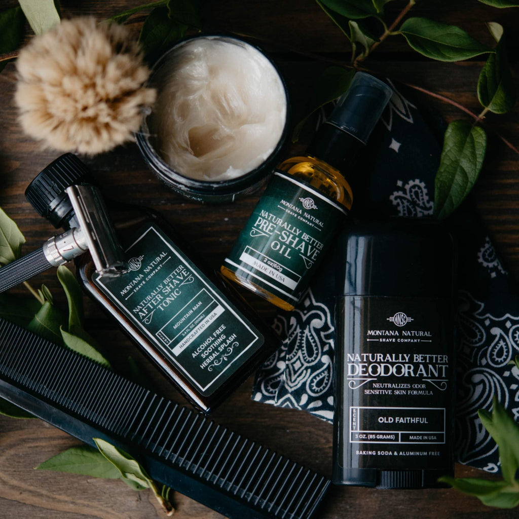 MNSC Bay Rum Naturally Better Shave Cream - Smooth Shave, Hypoallergenic Sensitive Skin Formula, Softer Skin, Prevent Nicks, Cuts, and Irritation, Handcrafted in USA, All-Natural, Plant-Derived