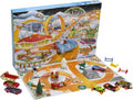Hot Wheels 2022 Advent Calendar - 8 1:64 Scale Toy Cars with 16 Holiday Accessories & Playmat