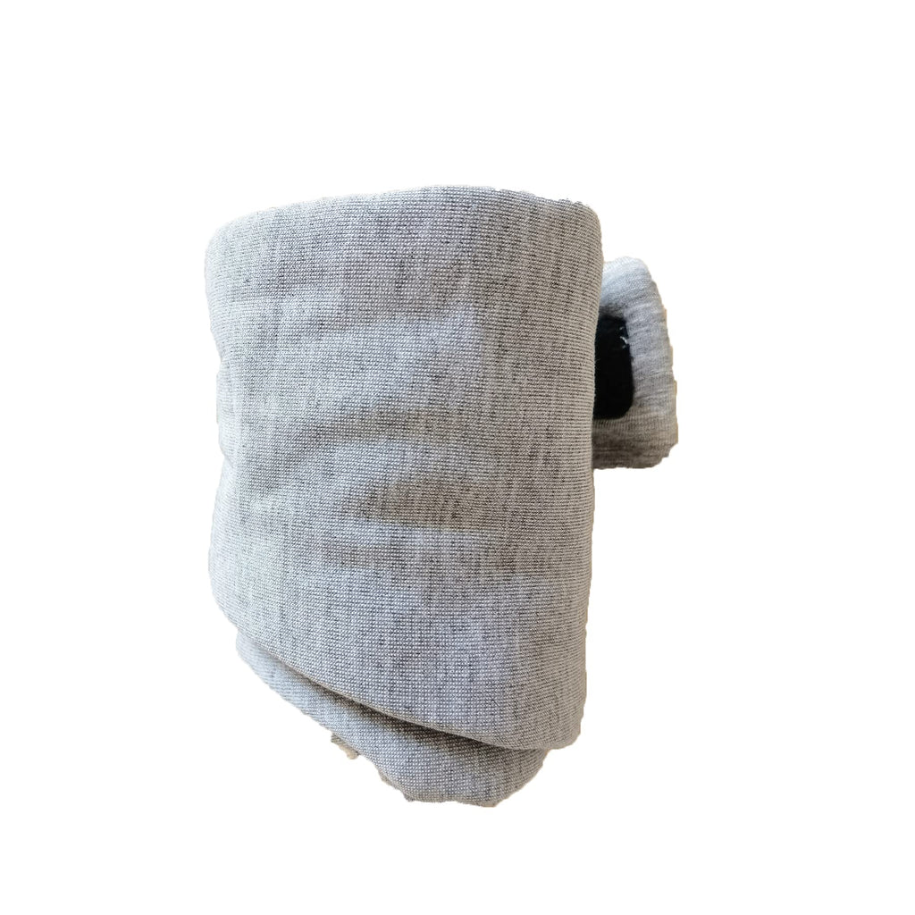 Fan Wu 100% Breathable Cotton Sleep Mask – Zero-Pressure Eye Mask for Side Sleepers | 99% Blackout for Travel & Home Use - Includes a Premium Travel Pouch