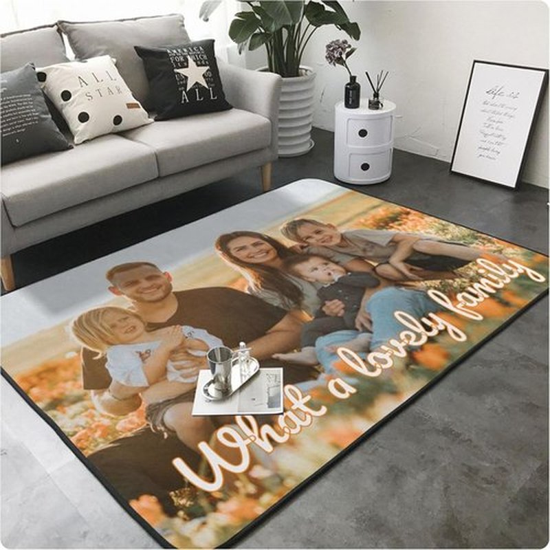 Skiennix Custom Rug - Personalized Area Carpet with Your Logo | Anti-Slip Washable Mat 36 x 24 in