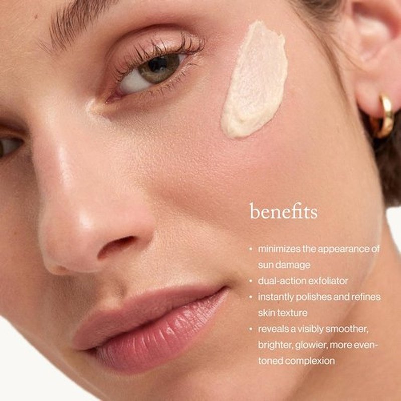 Goop Beauty Microderm Exfoliator - Smooth Textured Skin with Microdermabrasion Scrub | 0.5 fl oz