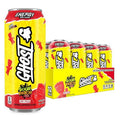 GHOST Energy Drink - Sour Patch Kids Redberry Flavor, 16oz | 12-Pack - Natural Caffeine & Vegan Friendly