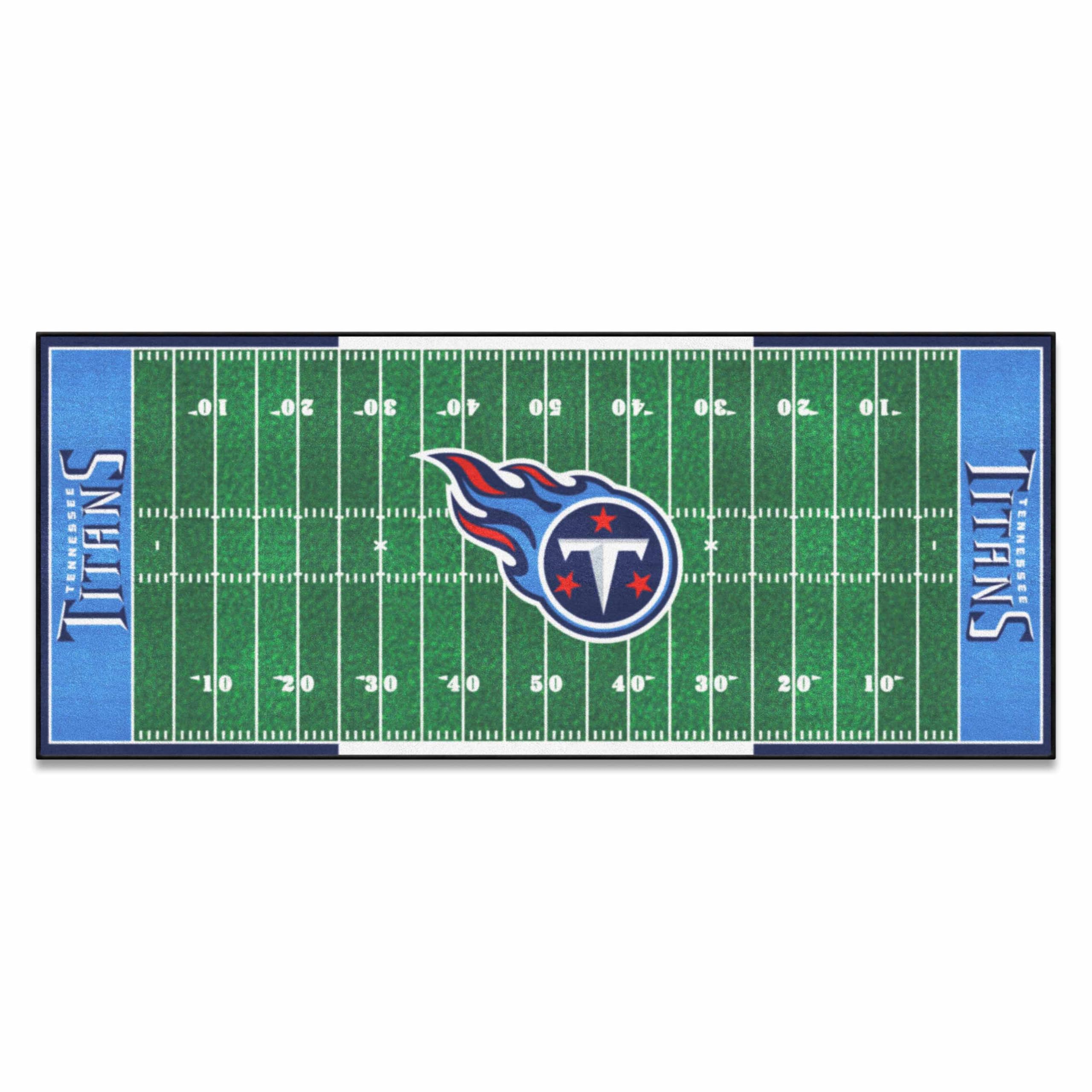 FANMATS 7965 Tennessee Titans Field Runner Rug - 30in. x 72in.