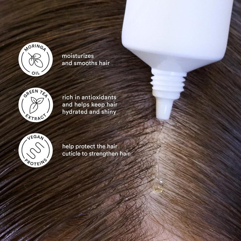 VERB Ghost Exfoliating Scalp Nectar - Lightweight 2 Fl Oz Serum for Product Buildup Removal | Vegan & Paraben-Free