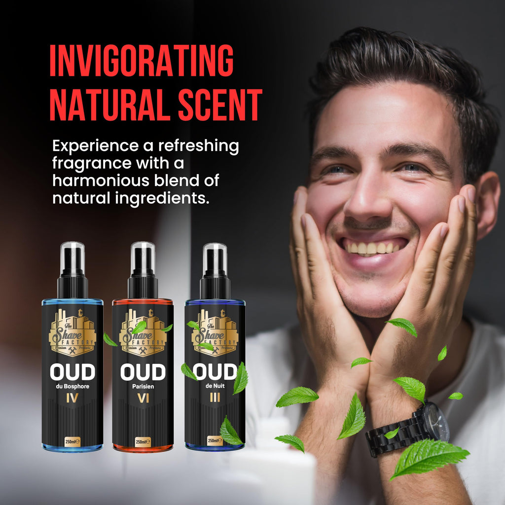 the shave factory After Shave Cologne Series (03 Oud III De Nuit)