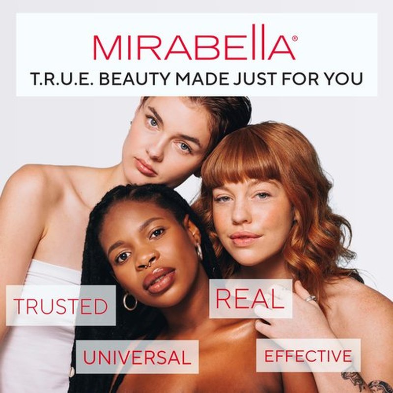 MIRABELLA - Invincible for All Pure Press Foundation, HD-Finish Pressed Powder, Buildable Mineral Pressed Powder Compact with Jojoba & Triglyceride, Age-Defying Makeup for All Skin Types, Light L7