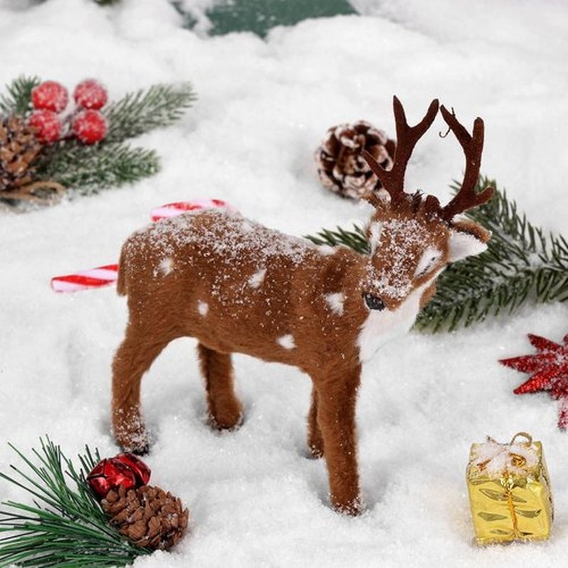 Skiennix Christmas Fake Snow Decoration - 18oz Realistic Artificial Snow for Holiday Decor & Crafts