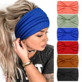 Tobeffect Headbands for Women African Boho Wide Hairband Headband Knotted Head Wraps Head Scarf Hairbands Turbans Hair Accessories