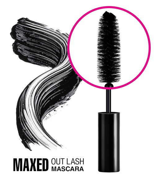 Kokie Cosmetics Maxed Out Lash Mascara - Volumizing Formula for Dramatic Lashes