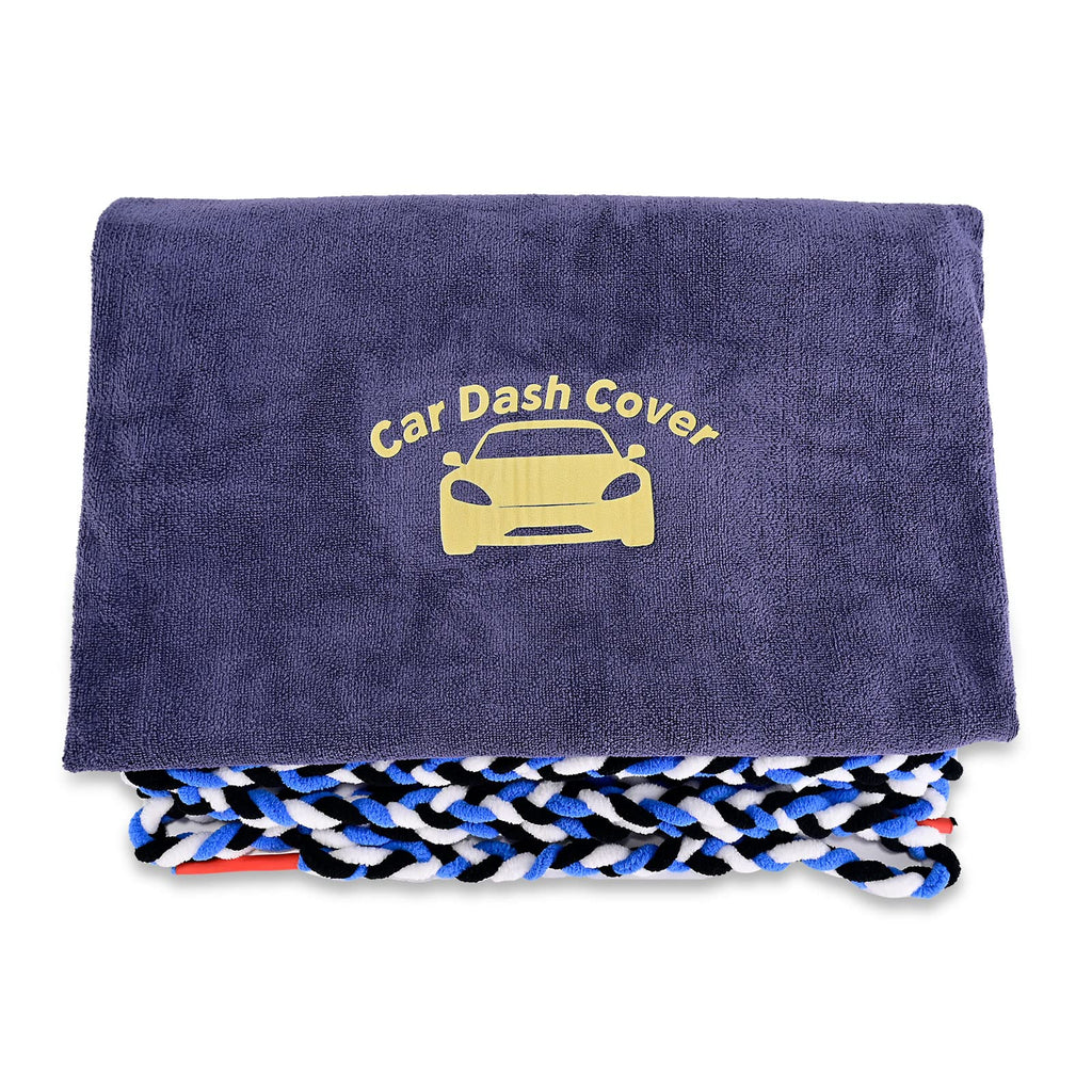NEWISHTOOL Window Tinting Dash Protection, Super Absorbent Dash Towel Microfiber Towel and Strand Soak Rope Tool, Protective Control Water Shield for Windshield Film Install Scratch Free Tint Tools