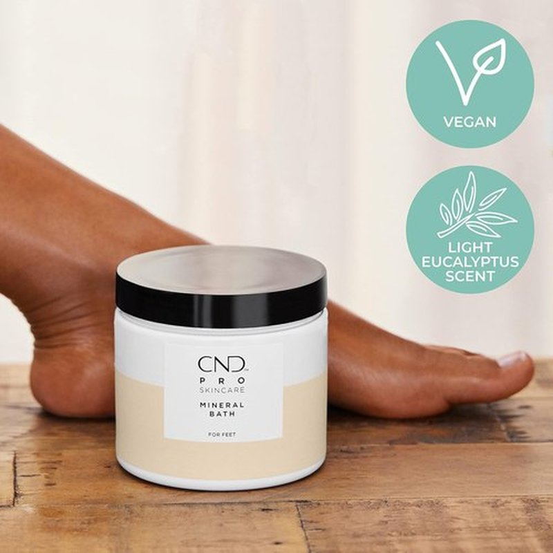 CND Pro Skincare | Exfoliating Sea Salt Scrub & Advanced Callus Remover for Feet - Vegan Hydration Treatment