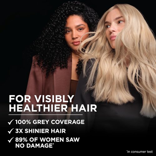Garnier Olia Hair Color - Ammonia-Free Permanent Dye, 7.45 Dark Fire Ruby, 2 Count