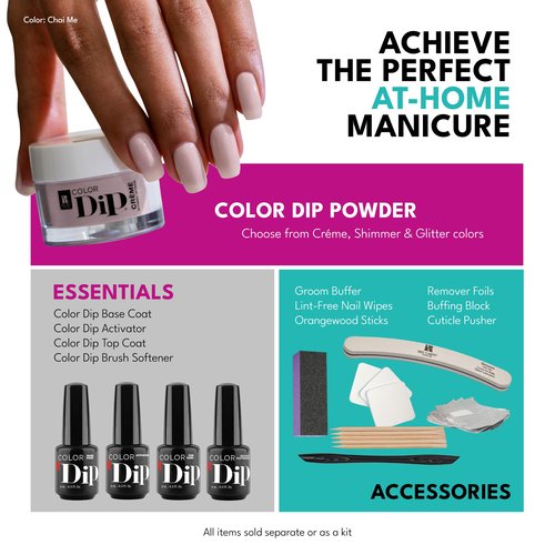 RC Red Carpet Manicure Color Dip - Essential Step for Perfect Dip Powder Manicure, Long-Lasting, Chip-Resistant, Fast-Drying, Smooth & Healthy Nails, No UV Lamp Needed. (Activator, 0.3 fl oz)