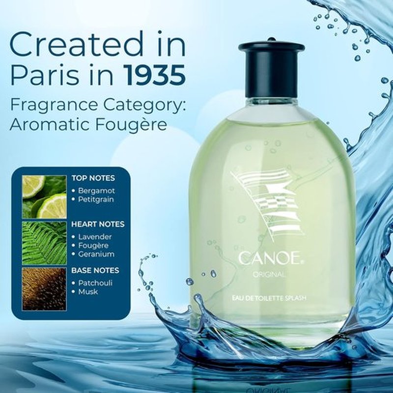 CANOE by DANA Men's Eau De Toilette - Sporty Fragrance for Active Lifestyles