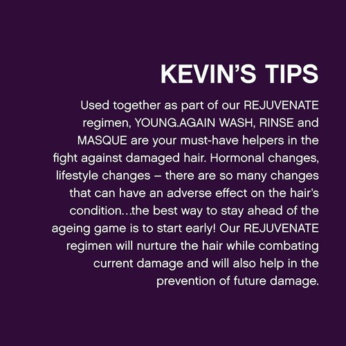 KEVIN.MURPHY Young.Again.Rinse - Moisturizing Anti-Aging Conditioner for Dry, Damaged Hair - 250 mL / 8.4 fl oz