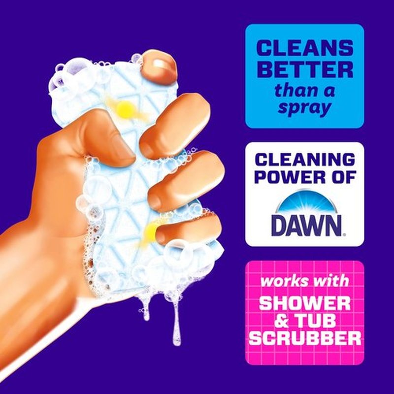 Mr. Clean Magic Eraser Sponge - Powerful Soap Scum Remover for Bathroom & Shower | 6 Count, Lemon Scent