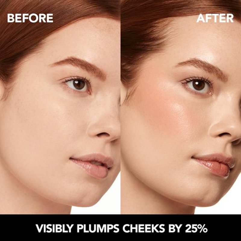 BUXOM Plump Shot Peptide Plumping Blush, Blissful Buff