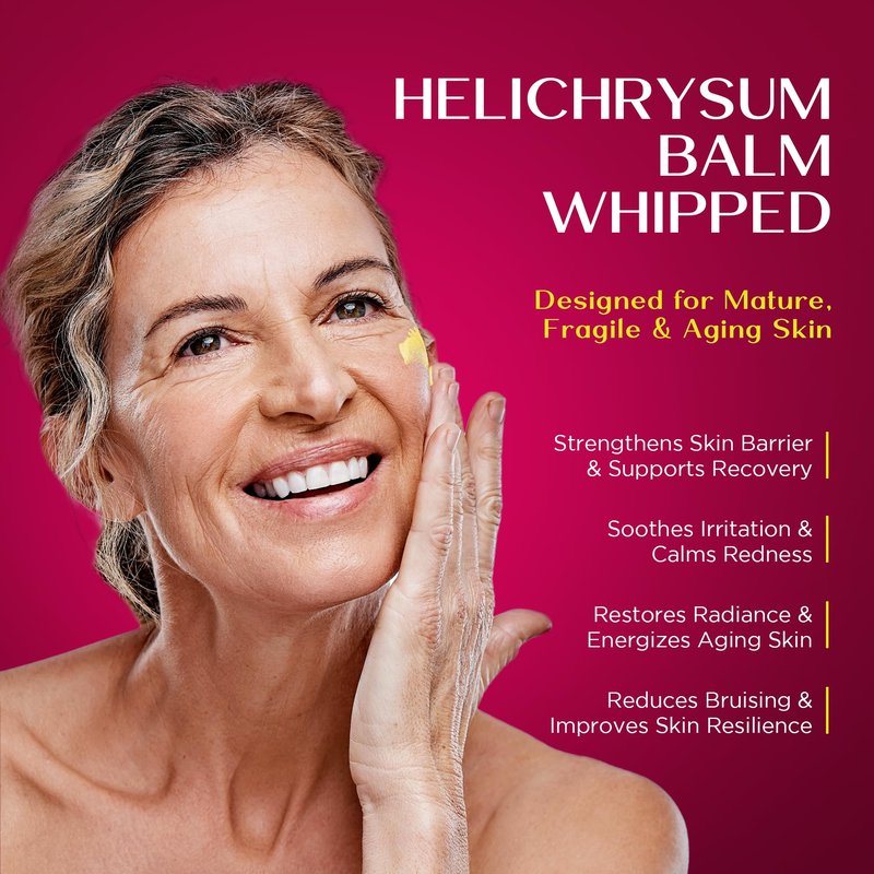 Vigority Helichrysum Balm Soothes & Repairs: Restorative Arnica Cream with Calendula for Bruised, Fragile & Thin Skin – Moisturizes, Revitalizes & Strengthens Skin Barrier for Adult Seniors - 3.4 oz