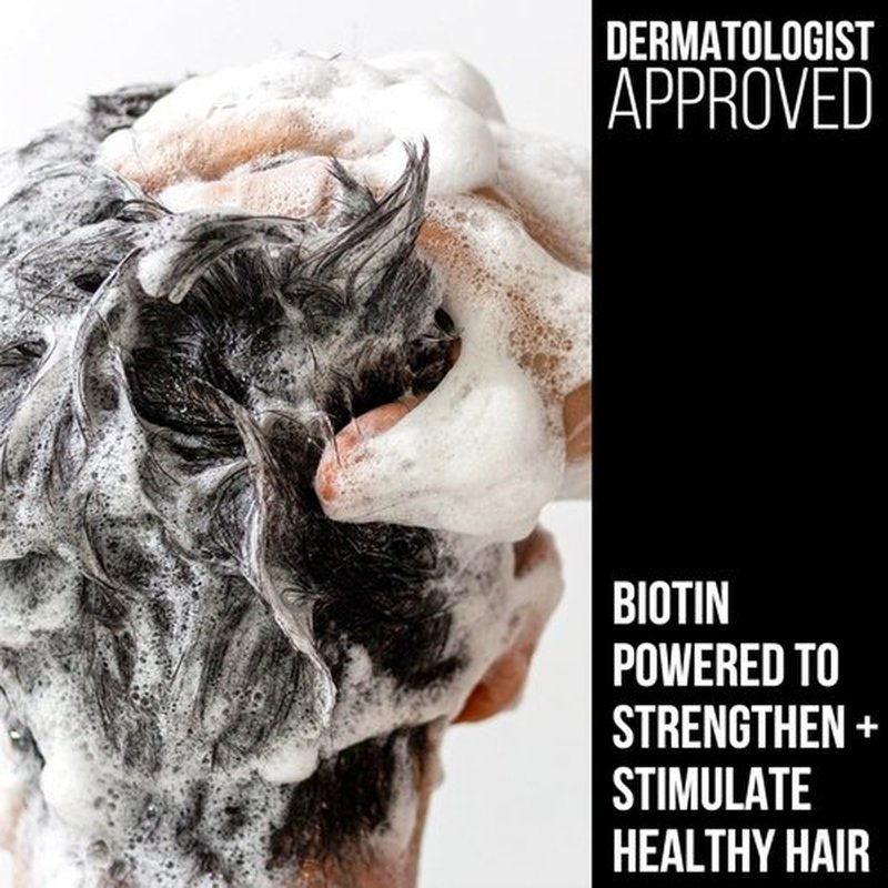 Biotin Hair Thickening Shampoo for Men by 2-in-1 | SLS-Free & Paraben-Free Conditioner