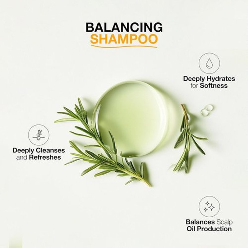 GK HAIR Balancing Shampoo - Cleanses & Removes Buildup with Keratin Treatment | 10.1 Ounce for Oily, Flaky Scalp