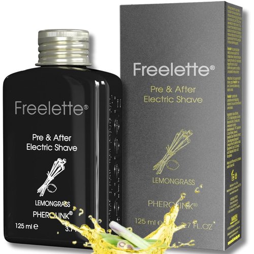 Freelette After Shave Lotion - Smooth Irritation-Free Shaving Balm - Lemongrass, 3.76 Ounce
