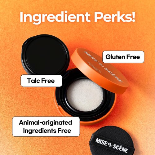 Mise En Scene Tap And Clear - Korean Dry Shampoo Cushion | No White Cast, Non-Toxic Formula | Travel Size