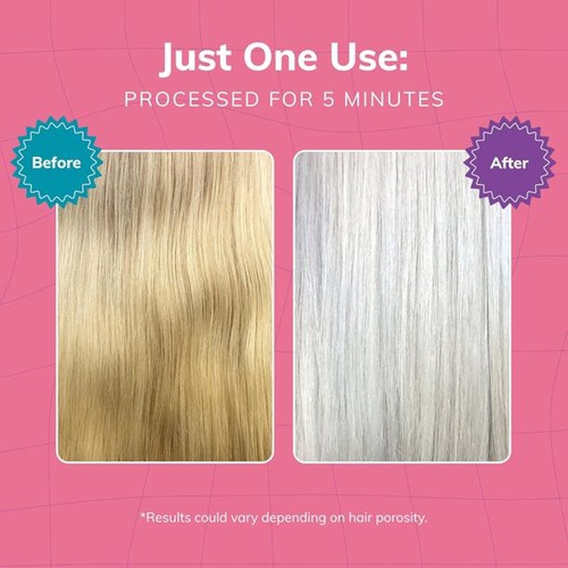 Fanola No Yellow Purple Shampoo - Color Depositing Formula for Blondes & Grey Hair - 33.8 Fl Oz | 2 Pack