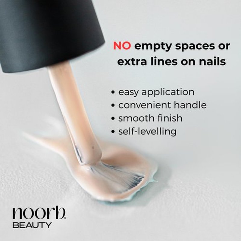 noorb beauty Dark Purple gel nail polish. 90% color coverage from the first layer. Hypoallergenic and Odorless UV lamp gel polish made with natural pigments.