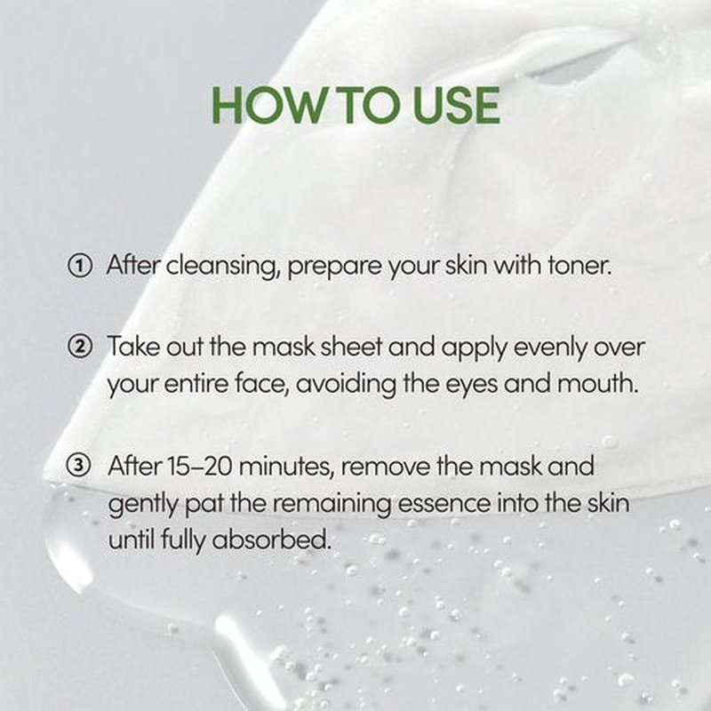 LAGOM Aqua Cactus Mask Pack- 5 Facial Sheet, Moisture Recharge, Cool Heated Skin, Red Sensitive Skin, Korean Skincare (0.91fl oz x 5 sheets)