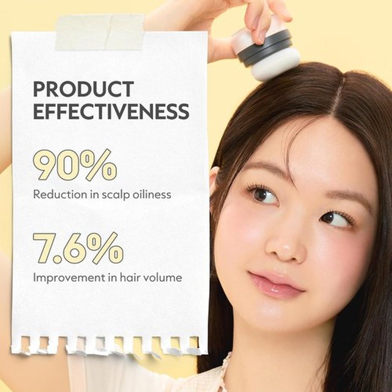 I DEW CARE Tap Secret Dry Shampoo Powder - Strengthening & Volumizing, Travel Size for Brunettes | 0.24 Oz