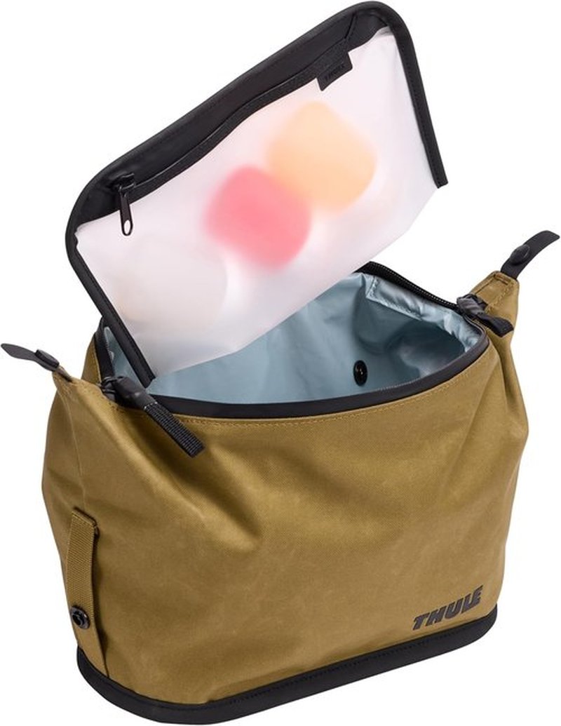Thule Aion Toiletry Bag - Water-Resistant Travel Organizer for Toiletries & Makeup - Removable Liquids Bag Included - Easy to Clean & Hang