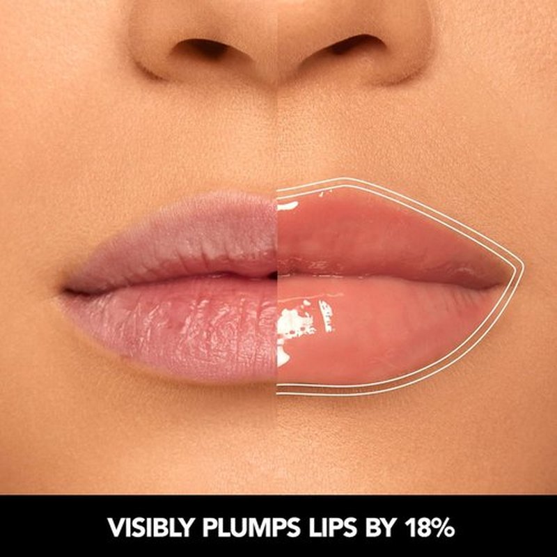 Buxom Plump Shot Lip Serum - Peptide-Infused Lip Plumping Gloss with Hyaluronic Acid & Oils