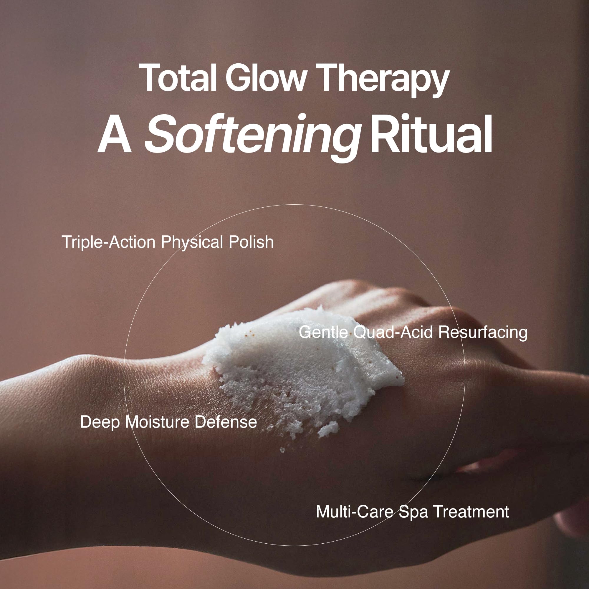 Egattoc Foaming Body Scrub for Sensitive Skin, Pine & Lavender Whipped Sugar Scrub, Relaxing 2-in-1 Face & Body Wash Exfoliator with AHA BHA PHA, Soothing Body Exfoliator, Lavender Scent, 7.05 oz