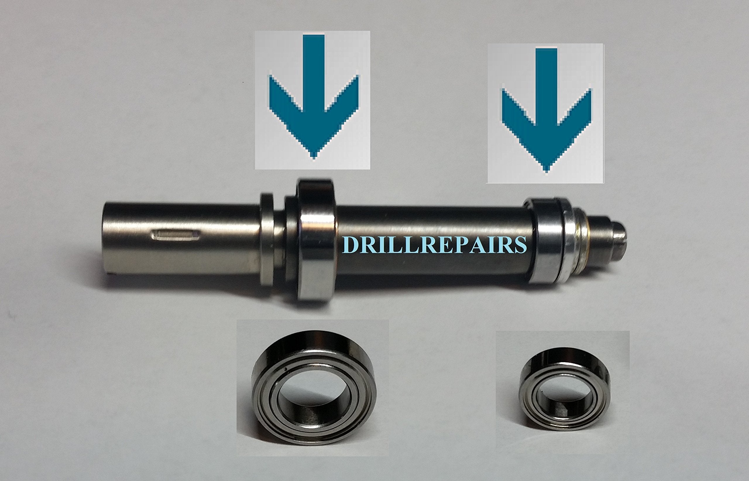 DRC Replacement 1st and 2nd Bearing for KUPA Upower UP200 & Mio Drill Handpiece