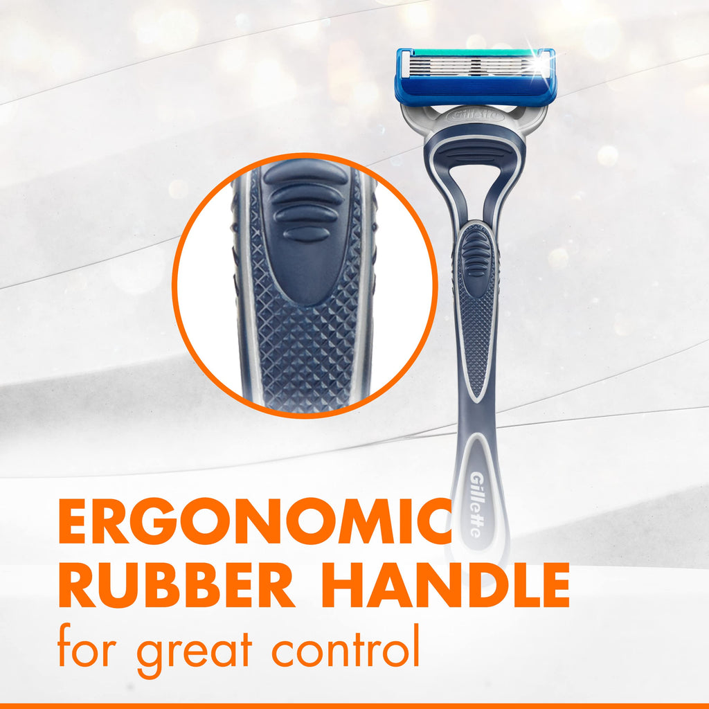 Gillette Sensor5 Men's Disposable Razors, 2 Count (Pack of 12)