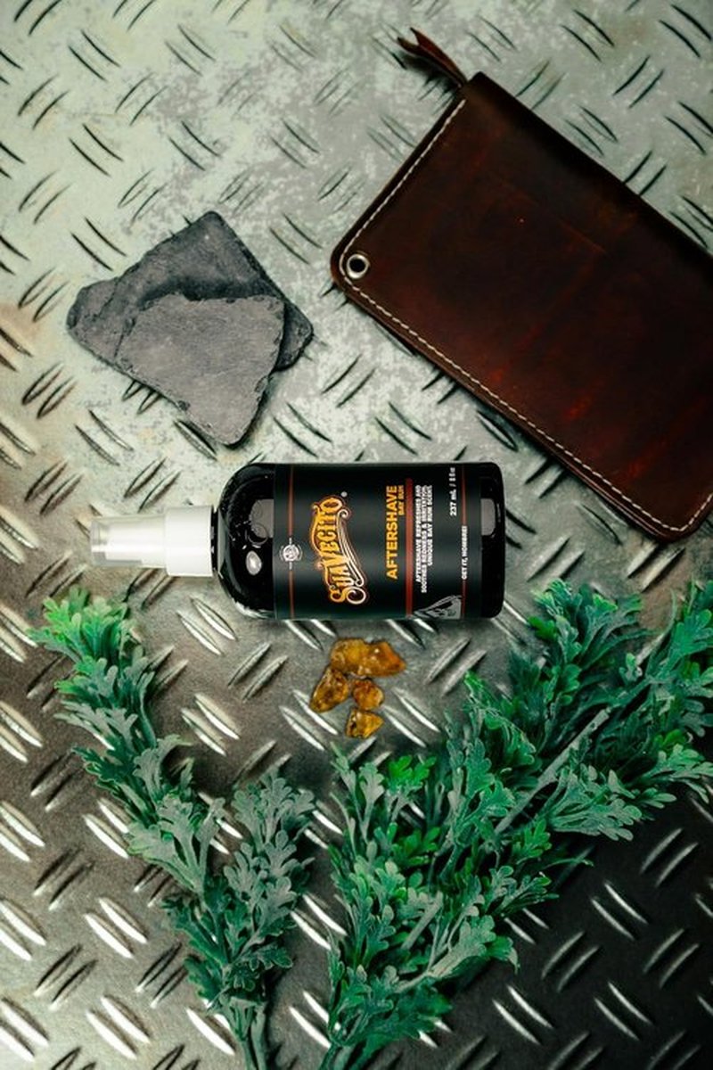 Suavecito Bay Rum Aftershave - Soothing 8 oz. Pump Spray for Hydrated Skin & All-Day Refreshing Fragrance