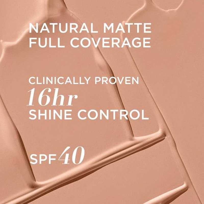 IT Cosmetics CC+ Cream Natural Matte - Full Coverage Poreless Foundation With SPF 40 & 16HR Shine Control - 1.08 fl oz